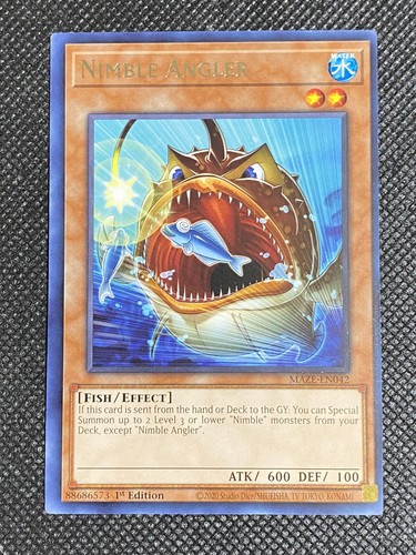 Yugioh nimble angler - -,