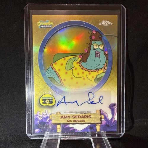 2025 topps chrome - chrome, spongebob