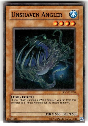 Unshaven angler - unshaven,